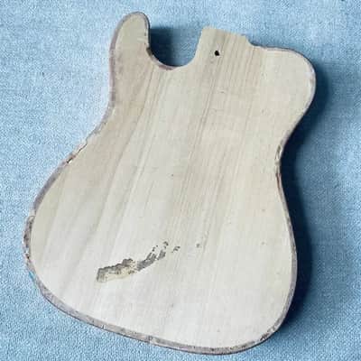 Unfinished Right Hand Tele Style Guitar Body image 5