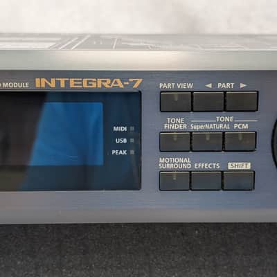 Roland Integra-7 SuperNatural Sound Module 2012 - Present - Black image 5