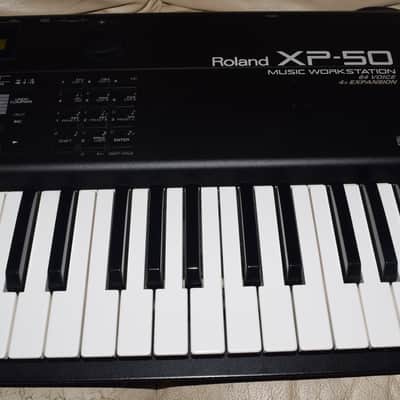 Roland XP-50 61-Key 64-Voice Music Workstation Keyboard 1995 - 1998 - Black image 3