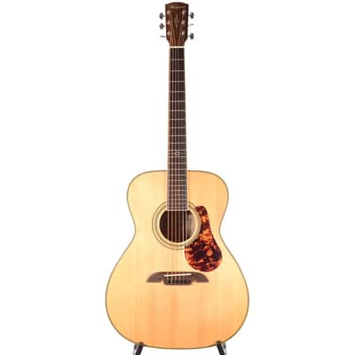 MF60OM Masterworks Series Herringbone OM Acoustic w/Bag - Natural image 2
