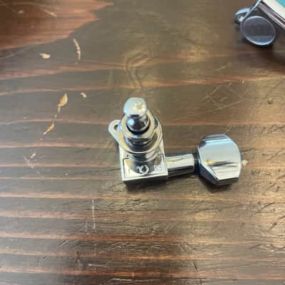 Harley Benton Chrome tuners 6 in line 2024 - Chrome image 2