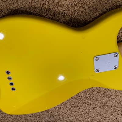 Daion Savage Yellow Electric Bass w/ Original Daion Branded Hardshell Case image 20