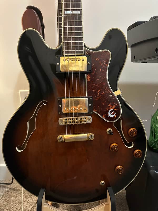 Epiphone Sheraton (Korean-Made) 1986 - 1988 - Tobacco Sunburst image 1