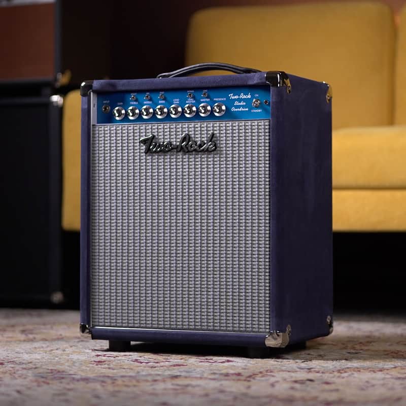 New Two-Rock Studio Overdrive 1x12 Combo - Navy Blue Suede (Blue Chassis)