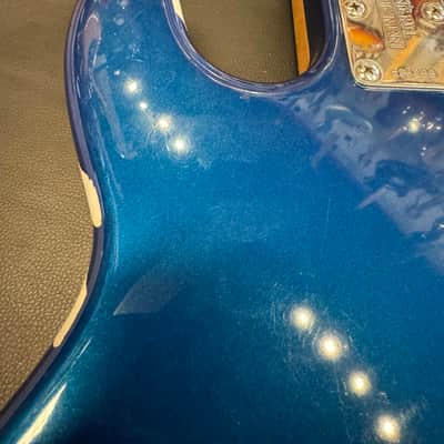 Ernie Ball Music Man StingRay 3 EQ H - Blue Pearl #36188 with Gig Bag image 21