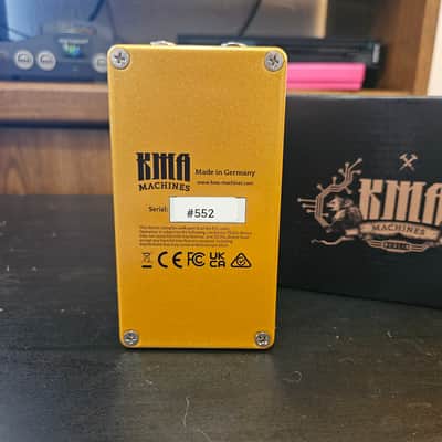 KMA Audio Machines GEMINUS Stereo Double Tracking Guitar Pedal 2025 - Gold image 2