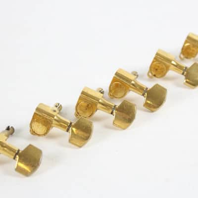 1980s Vintage Schaller M6 Mini Tuners ~GOLD~ W.Germany Tuning Pegs image 1