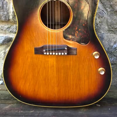 1963 Gibson J-160E Sunburst image 3