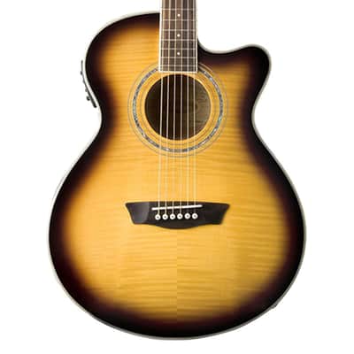 Washburn EA15ATB Festival Series Mini Jumbo Acoustic/Electric Guitar image 1