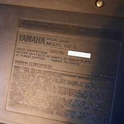 Yamaha DD-5 Digital Drum Machine Electronic Vintage Drum Pad Synth imagen 9