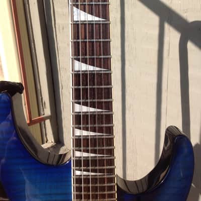 Jackson DX1 1997 Trans Blue image 5
