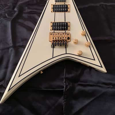 Jackson #166 Randy Rhoads tribute limited Concorde 1992 Pinstripe white image 7