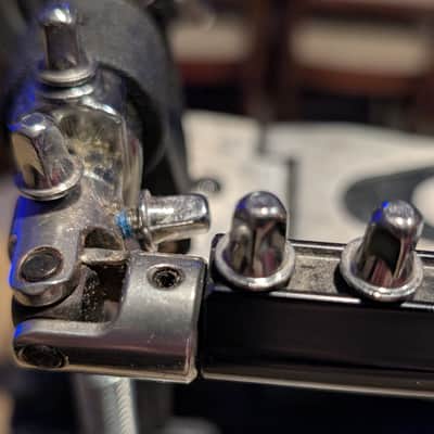 Pearl Double Bass Drum Pedal P-902 2010s - Brushed Metal Flat Black image 9