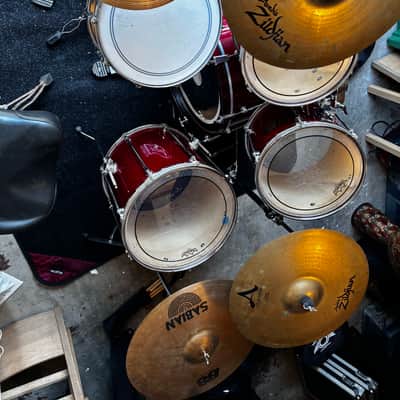 Mapex Mars Pro 5 Piece Drum Kit in Red Lacquer image 16