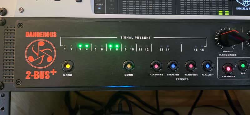 Dangerous Music 2-BUS+ 16-Channel Analog Summing Box 2015 - 2019 - Black image 1