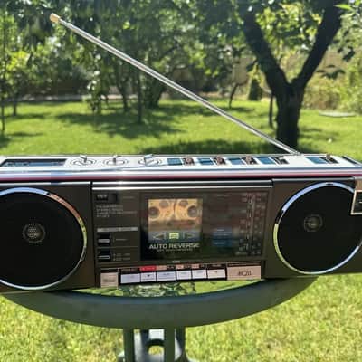 Toshiba RT-SF5 Rare Vintage MINT Cassette Boombox Getto blaster Tested Warranty image 11