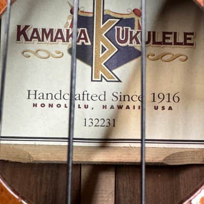 Kamaka Concert Ukulele Uke - Koa Nice image 9