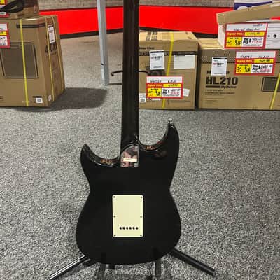 Jay Turser Phantom Coil California Electric Guitar 2000’s - Black image 4