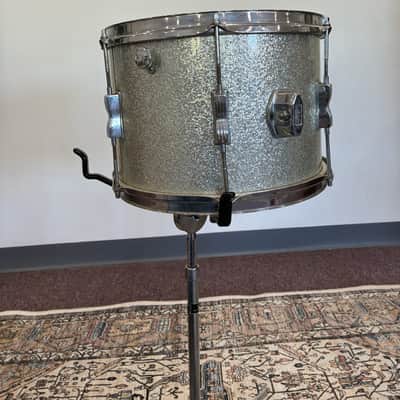 Ludwig Club Date 1960s 13x9" Tom - Silver Sparkle image 4