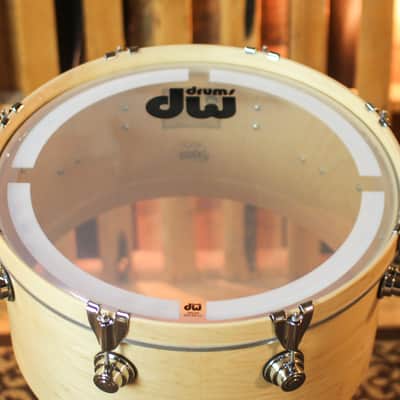 DW 10x20 Collector's Standard Maple Natural Satin Oil Gong Drum - SO#1444896 image 5