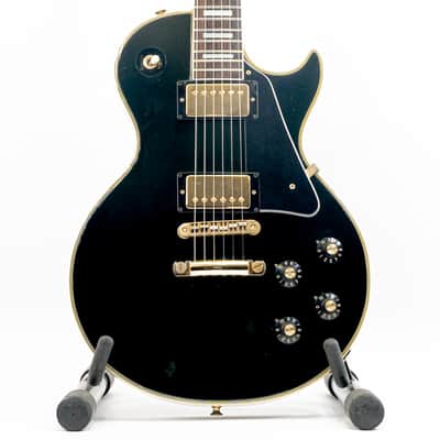 1978 Greco Custom Les Paul–Style Guitar – MIJ Black Beauty with Case