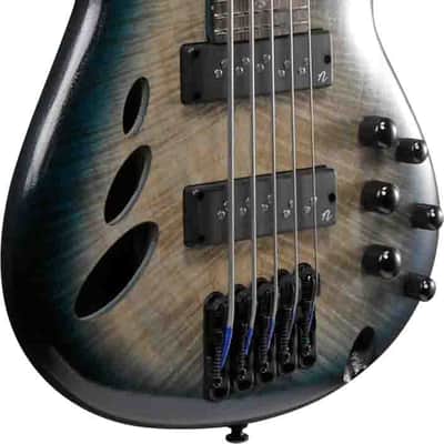 Ibanez SRD905-CTL Bass Workshop SR Electric Bass 5-String - Cosmic Blue Starburst image 7