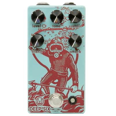 New Walrus Audio Deep Six V3 Compressor Guitar Effects Pedal image 1