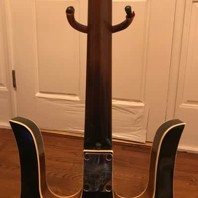 Danelectro neck on a Longhorns body.  Late 1960’s Aged Faded Tobacco Burst image 5