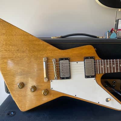 Vaschenko - Protocaster Luthier-Built 1958 Gibson Explorer Replica Solid Korina Brazilian Rosewood image 2