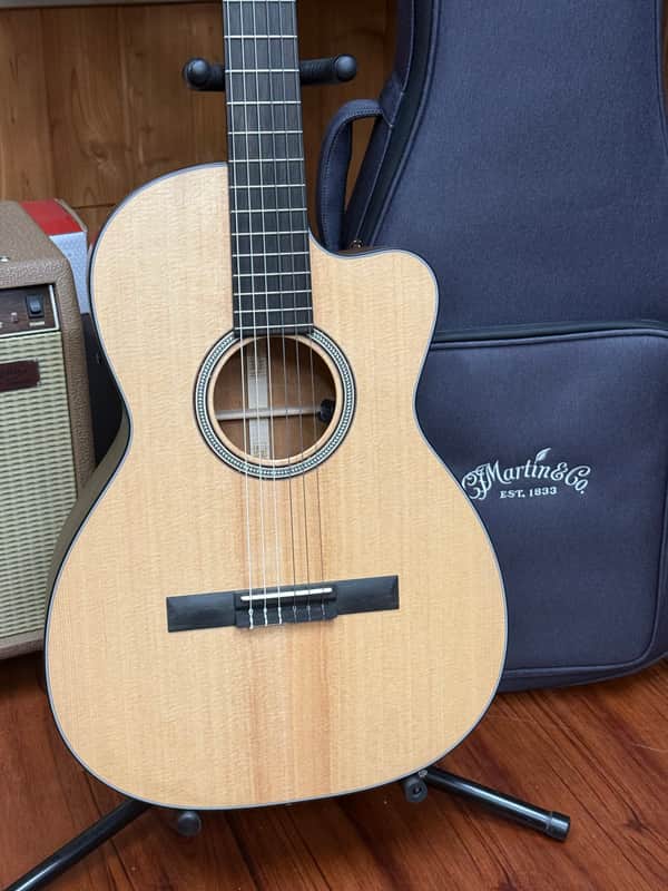 Martin 000C12-16E Cutaway Nylon Acoustic Electric Guitar- Natural Satin- w/soft case- New! image 1