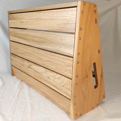 10U / 126hp Eurorack case EVA • Rails + M3 nuts / Oak / Unpowered image 7