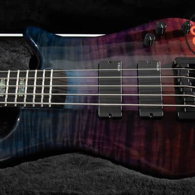 2021 Spector USA NS-5XL Interstellar EMG 40DCX HAZ 18V 5-String image 3