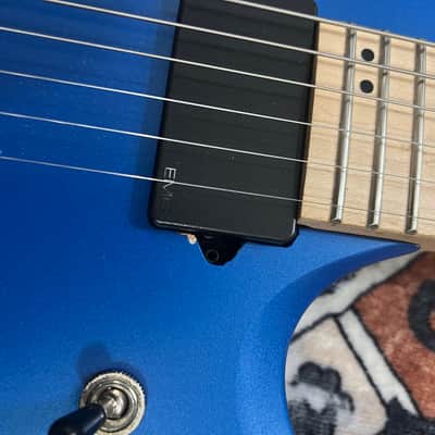 Ibanez RGDIR6M-LBM Iron Label 2018 - 2019 - Laser Blue Matte image 5