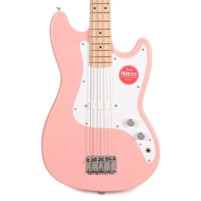 Squier Sonic Bronco Bass Shell Pink (CME Exclusive) image 2