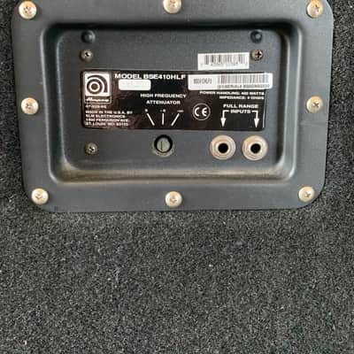 Ampeg BSE410HLF 400-Watt 4x10" Bass Speaker Cabinet image 2