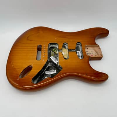 Fender USA Stratocaster Guitar Body Mint Light 23105 image 3