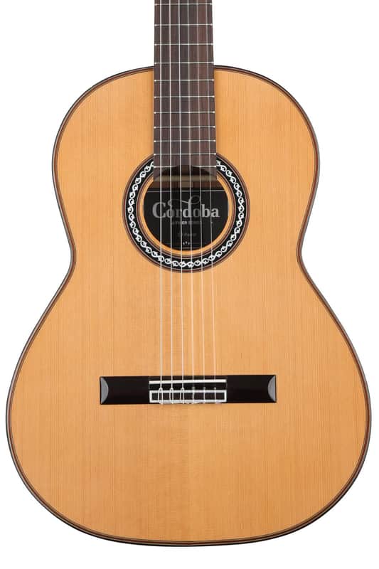 Cordoba C9 Parlor 7/8 size Nylon String Acoustic Guitar - Cedar image 1