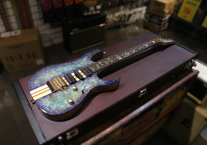 Ibanez IV2RG Visions 2025 - Present - Blue / Green / Purple image 1