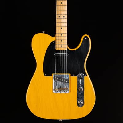 Fender 75th Anniversary Vintera Road Worn 1951 Telecaster Maple Fingerboard Butterscotch Blonde (450) image 3