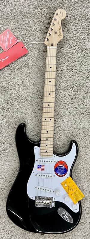 Fender Eric Clapton Stratocaster® Electric Guitar, Maple Fingerboard , Black image 1