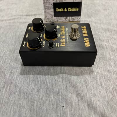 Way Huge WM91 Smalls Pork & Pickle Bass Overdrive & Fuzz 2019 - Present - Black image 2