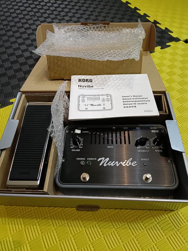 New Other - Korg Nuvibe Vibrato/Chorus Effector Pedal 2010s - MIJ - Open Box image 1