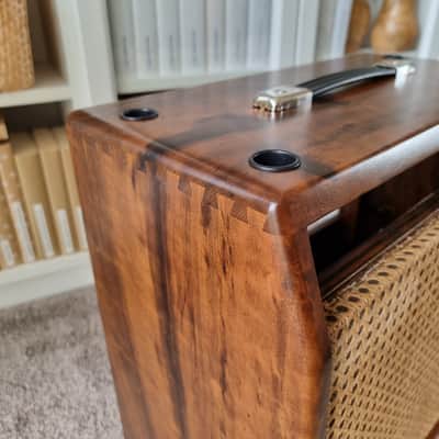 Mesa Boogie Mark IIC+ 95' Hardwood Imbuya empty combo case image 11