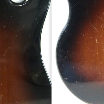 1960s Teisco WG-2L Electric Guitar Japan Sunburst (Needs Work) - Free Shipping image 22