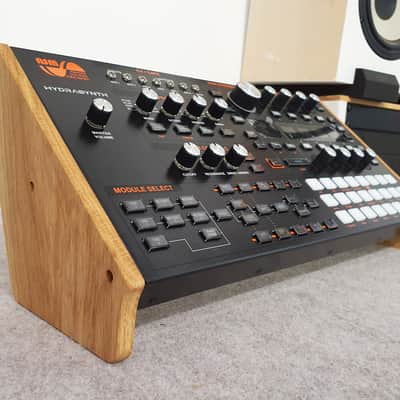 ASM Hydrasynth Desktop Module Dual Angled End Cheeks from Synths And Wood image 3