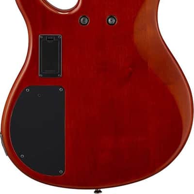 Yamaha TRBX604FM 4-String Bass Guitar, Rosewood Fingerboard, Caramel Brown image 3