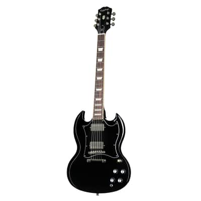 Epiphone SG Standard EB Ebony - Double Cut Models image 8