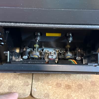 SANSUI D-W10 Twin Auto Reverse Cassette Deck Made in Japan Headphone Jack Black image 11