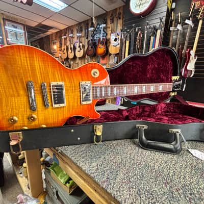 Gibson Custom Shop Class 5 Les Paul 2005  - Tangerine Burst image 19