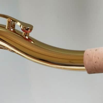 Yamaha's Retro Gold Lacquer Tenor Saxophone Neck image 3